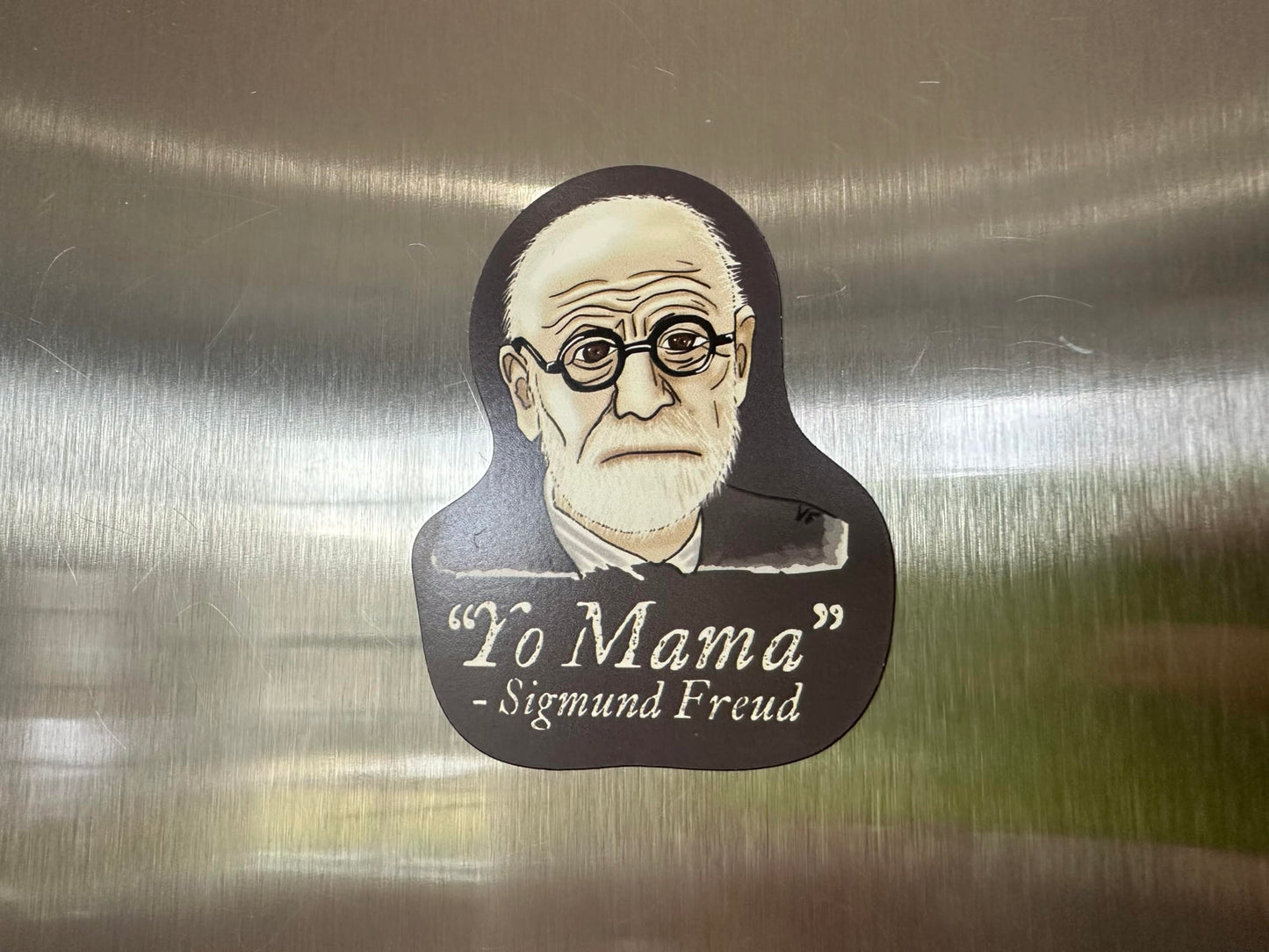 Funny Psychology Magnet, Sigmund Freud Yo Mama Joke, Funny Psychology Gift