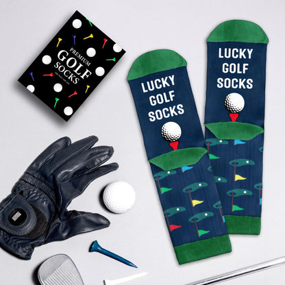 Golf Gifts for Men, Women - Golf Accessories, Golf Socks for Dad, Mom - Funny gift, Christmas Gifts, Stocking Stuffer