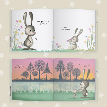 Dear Mommy Love From Me: A Heartwarming Hardcover Gift Book for Moms - Perfect Mother’s Day Gift from Daughter or Son - Personalizable Keepsake for ... Christmas or just because they love Mommy
