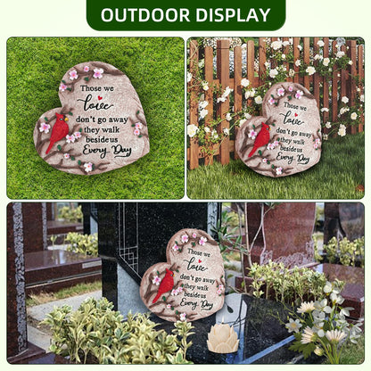 Sympathy Gifts for Loss of Loved One, Memorial Garden Stones in Memory of Loved One Gifts, Condolence Bereavement Gift for Garden, Outside, or Home Decor (10 inch)