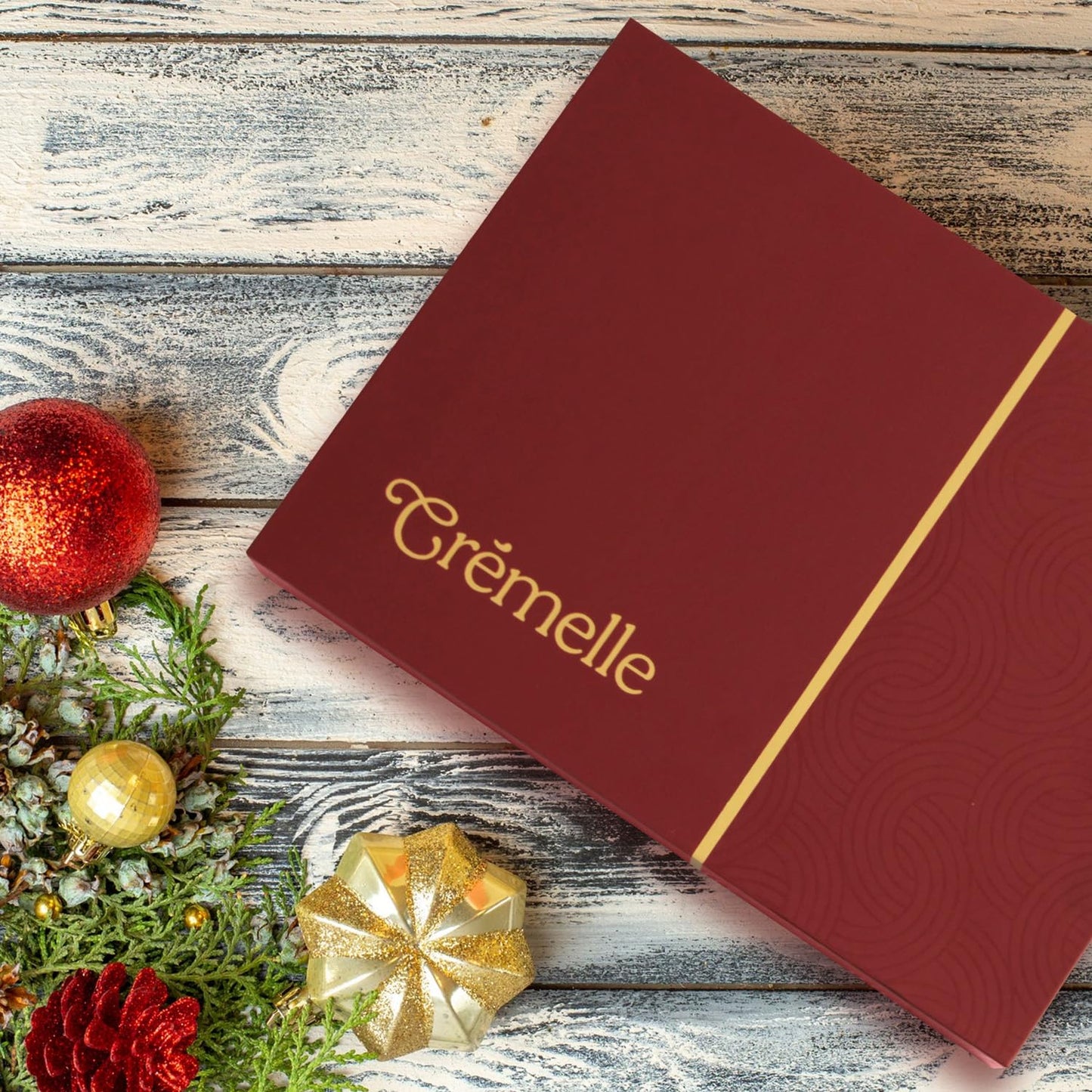 Cremelle Gourmet Cookies Gift Box, 12 Pieces of Food Gifts Cookies, Ideal Mothers Day Chocolate Candy Gift Box for Friends, Colleagues and Loved Ones, Perfect Fancy Cookie for Holidays and Celebrations