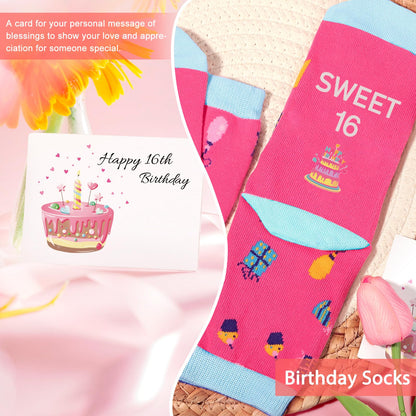 Frerdui 16th Birthday Gifts for Girls, Best Popular Gifts for 16 Year Old Girls Born in 2010, In My Sweet 16 Era Gift Set with Sweet 16 Gifts, Happy 16 Year Old Girl Birthday Present Ideas for Her