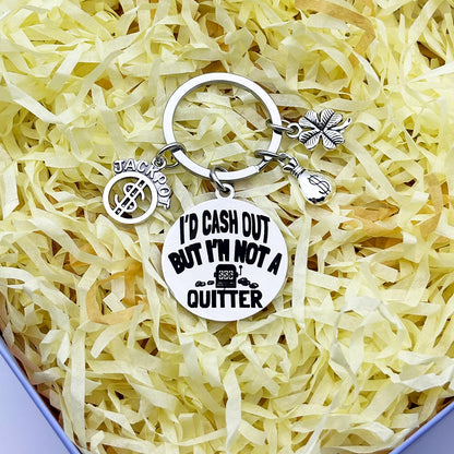 Slot Machine Gifts Gambling Keychain for Christmas Graduation Birthday Casino Themed Gifts for Women Men Gambling Lovers Casino Lover Gambler One-Arm Bandit Lucky Merch Slot Machine Themed Jewelry