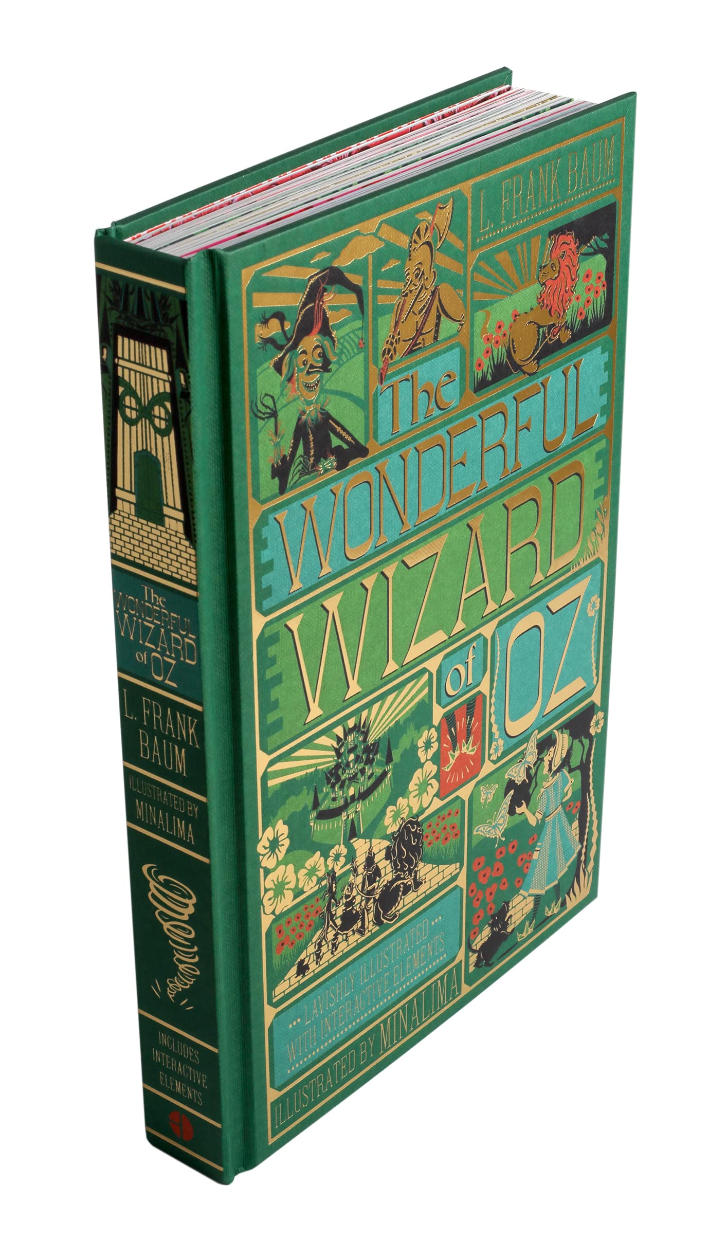 The Wonderful Wizard of Oz Interactive (MinaLima Edition): A Vivid Illustrated Edition of the Classic Children's Novel (Minalima Classics)