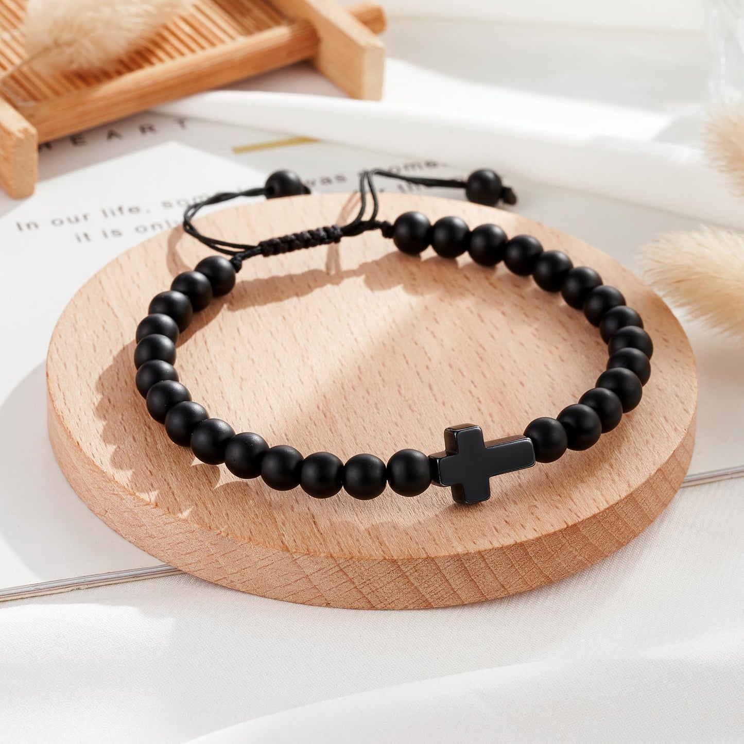 Tarsus Cross Bracelet for Men Teens, Cross Jewelry Christian Gifts for Easter, Christmas, Birthday, Valentines Day ...