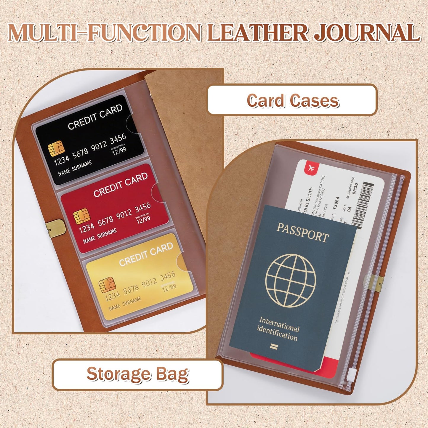 Teacher Appreciation Gifts - "Funny Things My Students Said" Leather Journal with Pen, Best Teacher Gifts for Women Men, Teachers Gift for End of Year, Graduation, Retirement, Birthday, Christmas