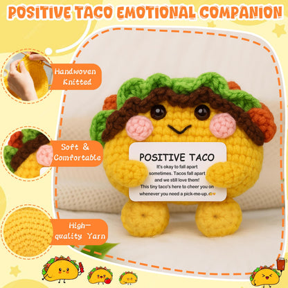 JoycuFF Birthday Gifts for Women, Emotional Support Taco, 2026 Graduation Gifts, Anniversary Thanksgiving Birthday Taco Gift for Women Men Son Mom Daughter Granddaughter