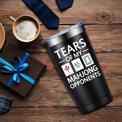 Mahjong Gifts for Women Men - Christmas Brithday Gifts for Mahjong Lovers - Mahjongs Accessories and Gift - 20oz Mahjongs Gift Ideas Tumbler
