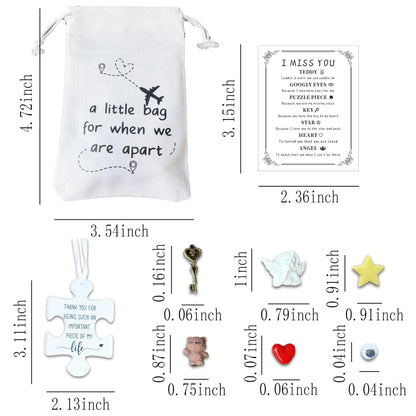 Zylaphia Long Distance Relationship Gifts Set for Boyfriend - Couple Separation Care Package Gift for Lovers and Friends, Him