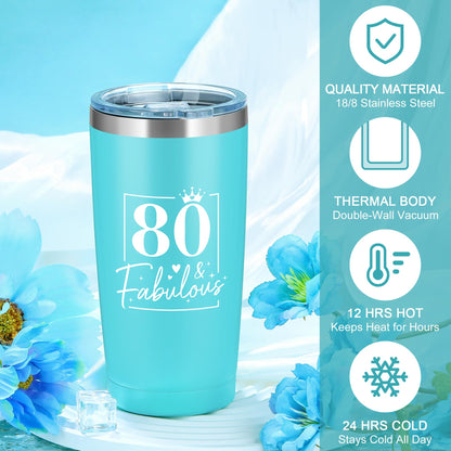 80th Birthday Gifts for Women Her Cool 80 Year Old Birthday Gifts for Women Unique Gift for 80 Year Old Woman Female Mom Meaningful 1946 Gift Ideas for Woman Over 80 Funny Happy 80th Decoration Things