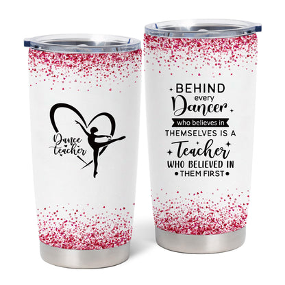 Dance Teacher Gifts for Women, Dance Teacher Christmas Gifts, Best Gift Ideas for Ballet Teachers, Ballet Teachers Gift for Women 20 oz Coffee Tumbler