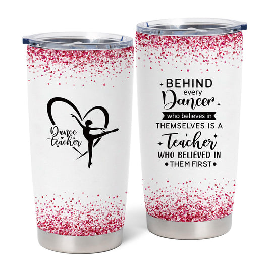 Dance Teacher Gifts for Women, Dance Teacher Christmas Gifts, Best Gift Ideas for Ballet Teachers, Ballet Teachers Gift for Women 20 oz Coffee Tumbler