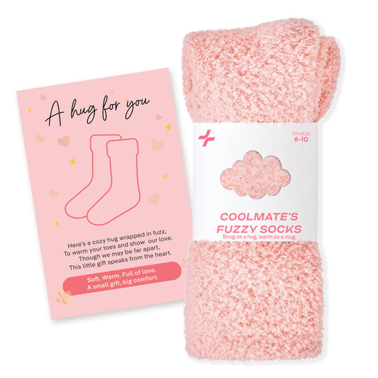 COOLMATE Fuzzy Socks for Women Gift Box – Cozy Soft Cloud Socks for Spa Home, Mother’s Day Gifts for Mom Grandma