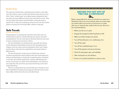 The Driving Book for Teens: A Beginner's Guide to Becoming a Safe, Smart, and Skilled Driver