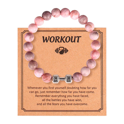 Mikovivi Weighted Bracelet for Women, Adjustable Workout Gifts Accessories with Card for Exercises Weightlifting Sports Fitness