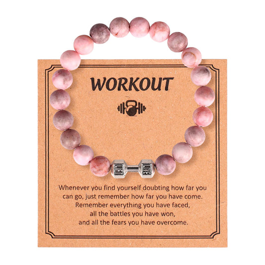 Mikovivi Weighted Bracelet for Women, Adjustable Workout Gifts Accessories with Card for Exercises Weightlifting Sports Fitness