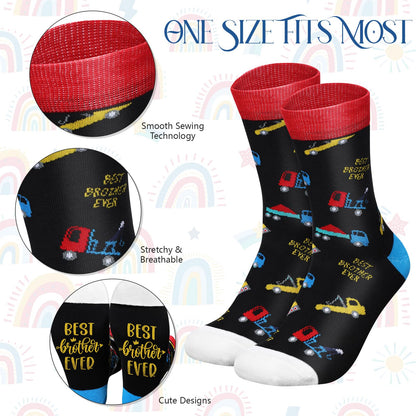 Skicuff 3 Pcs Big Brother Gifts for Boys Bracelet Baseball Caps and Sock for Birthday Gift