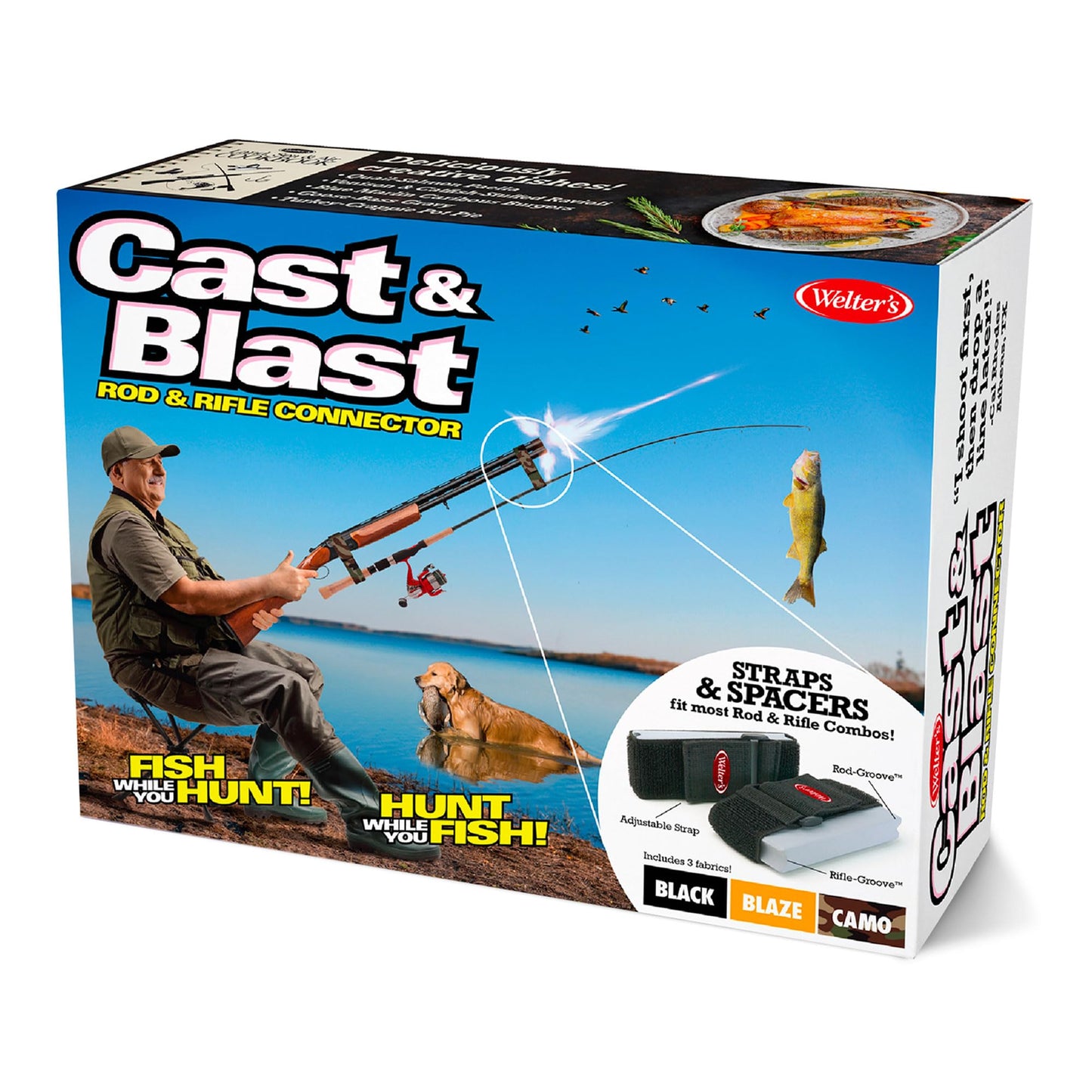Prank-O Prank Gift Box - Cast & Blast, Gag Gift Empty Box, Practical Joke for Christmas
