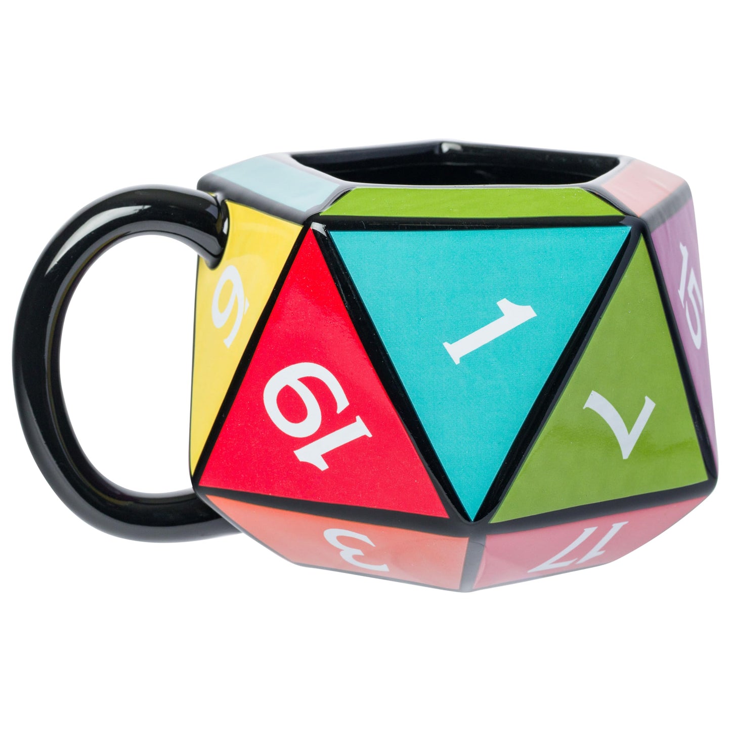 Silver Buffalo Dungeons & Dragons Ceramic 3D Sculpted Mug, 20 Ounces