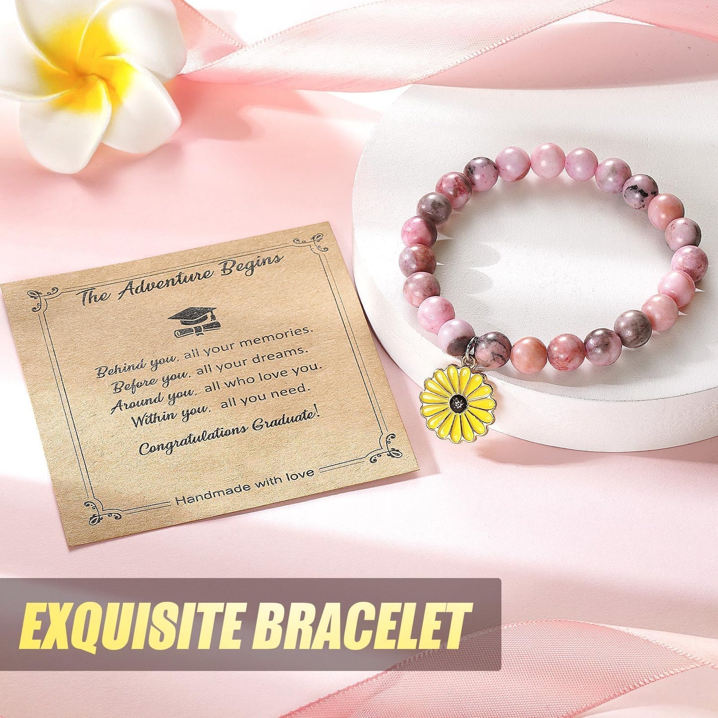 2026 Graduation Gift for Her, Cool Congratulation Gifts for Women Class of 2026 Graduation Gift Basket for College Middle High School Master Degree Best Grad Gifts Box for Nurse Law Graduates - Pink