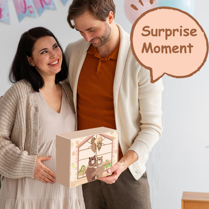 16pcs Gender Reveal Gift, Baby Shower Gifts and Pregnancy Gift for New Parents, New Mom Care Package, First Time Moms Gift Box, New Mom Gift for Expecting Mom to be, Baby Welcome Box