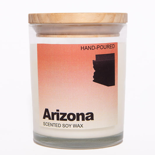 Arizona Gifts, Arizona Souvenirs & Gifts, Home Sick Jasmine Scented Candle, Natural Soy Wax & Natural Essential Oils