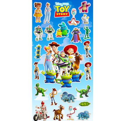 Disney Toy Story Party Favors for Boys & Girls Bundle ~ 12 Pack Sticker Sheets for Kids Birthday Goodie Bags | Toy Story Party Supplies