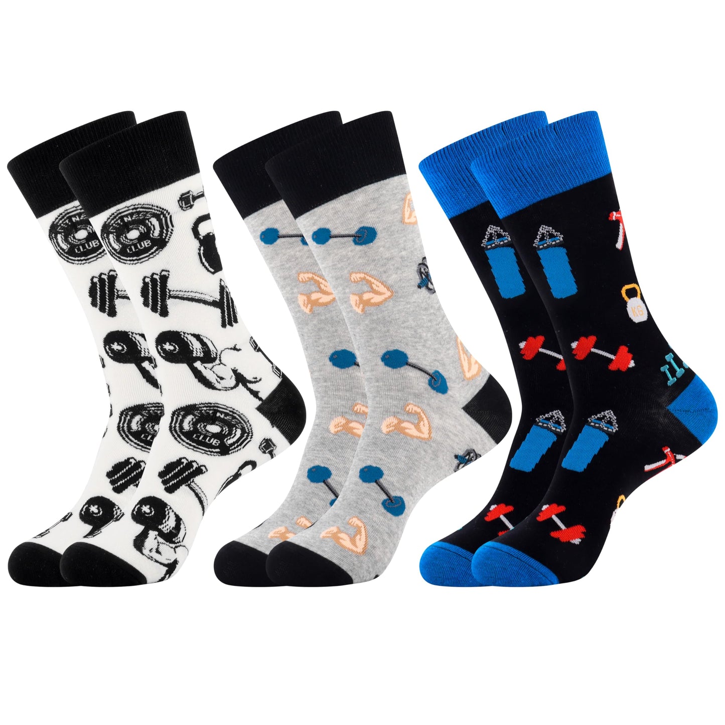 Moyel Funny Novelty Socks for Men Fun Golf Pickleball Socks Fun Gifts for Him Men Accessories
