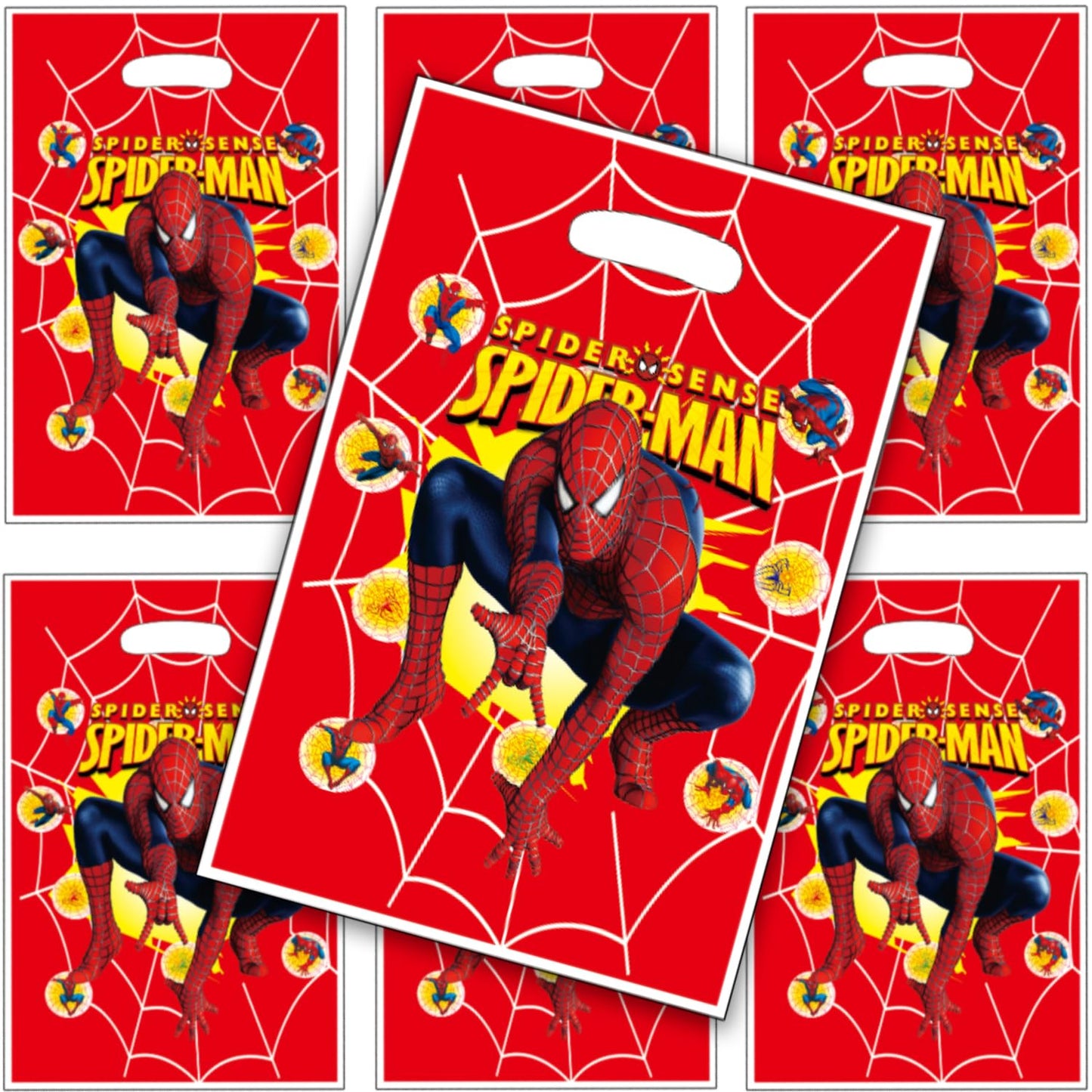 sAleix For Spidey party gift bags 30PCS, supplies, and decorations. Perfect for cartoon parties, ideal for kids, and great for family events, prizes,