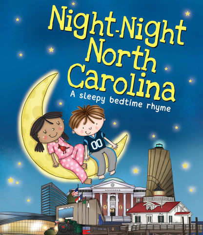 Night-Night North Carolina: A Bedtime Board Book of North Carolina Landmarks