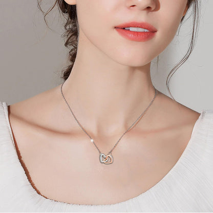 Granddaughter Necklace Granddaughter Gifts From Grandma Grandpa To My Granddaughter Necklace Christmas Graduation Birthday Gifts With Message Card & LED Box