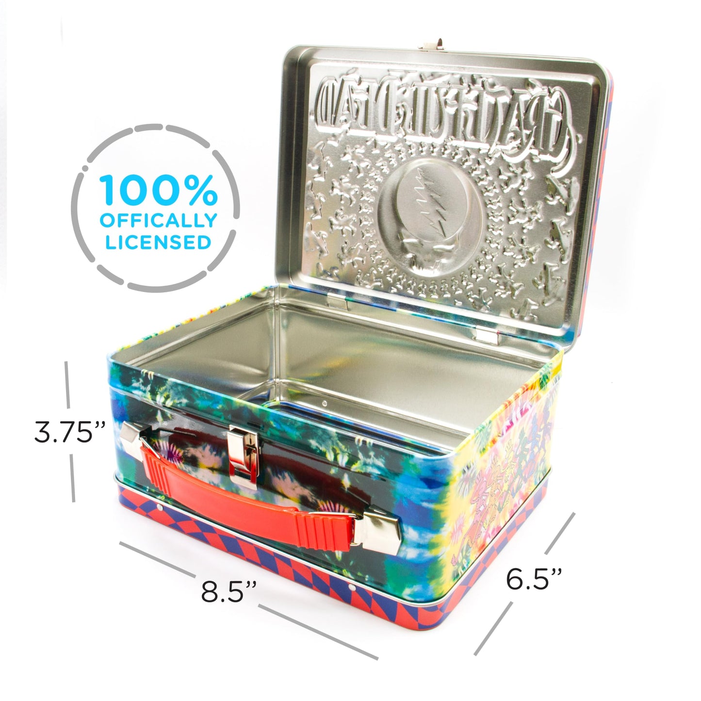 AQUARIUS Grateful Dead Fun Box,Tin Sorage Box,48272