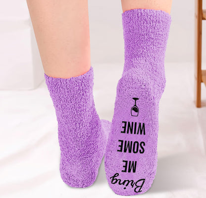 Wine Gifts For Women - Funny Wine Socks For Mom, Unique Mothers Day Gifts, Perfect Accessories For Wine Lovers