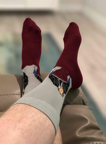 Balanced Co. Kevin's Famous Chili Dress Socks Kevin Malone Socks Michael Scott Socks