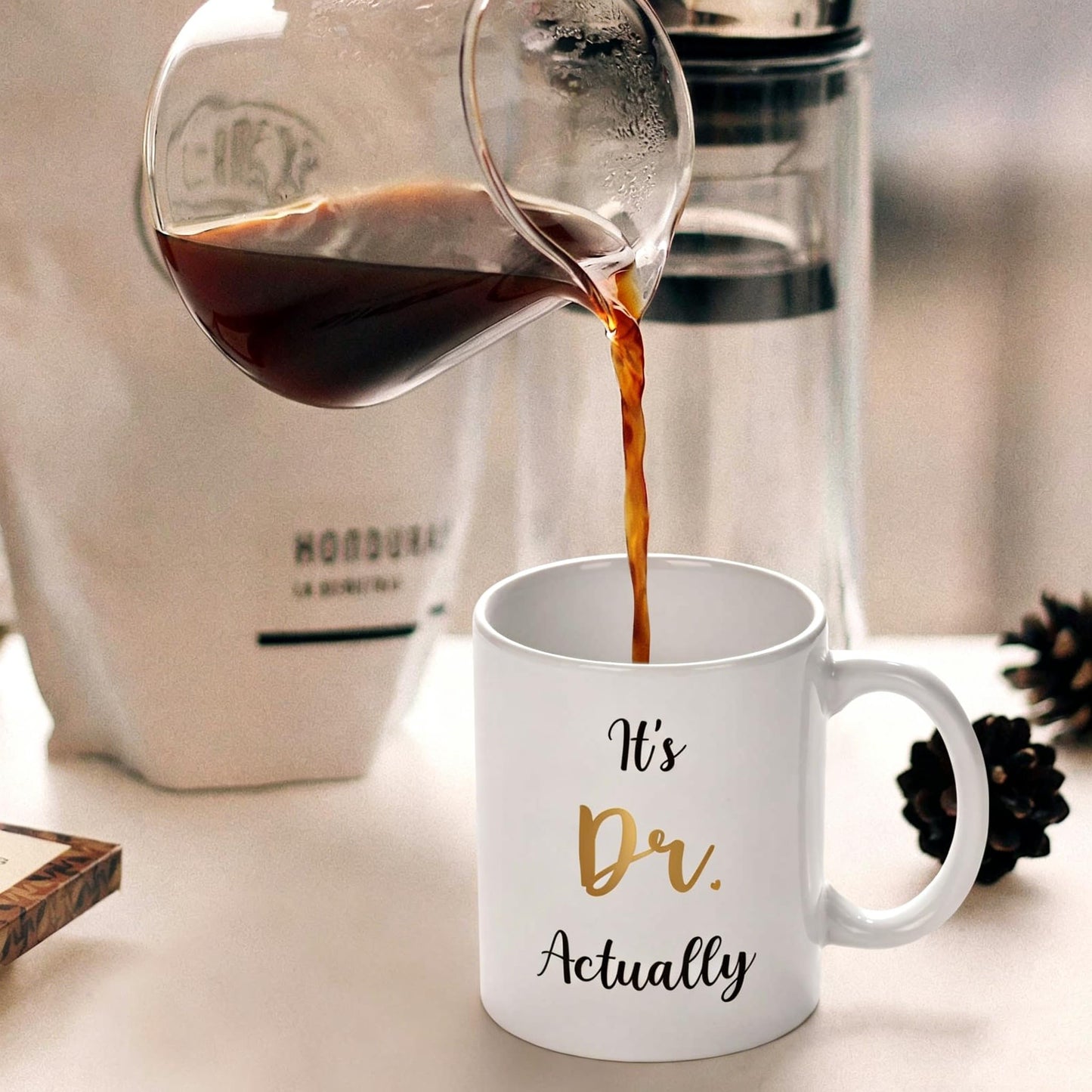 Futtumy It's Dr. Actually Set of 3, Funny PhD Graduation Gifts Her, Doctorate Graduation Gifts for Women Men, Medical School Doctor Phd Gift Ideas for Doctors Day Christmas Birthday