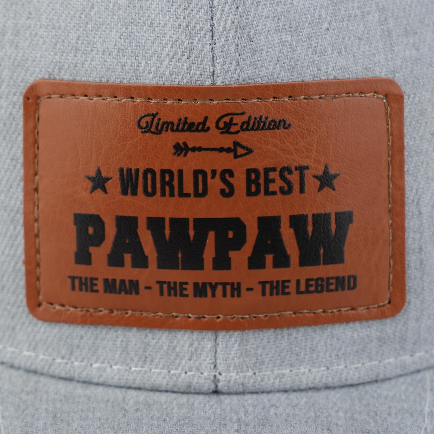 Men's Hat Gifts - Men Cap Gifts for Christmas Father's Day Birthday Trucker Hat Leather Pattern Baseball Cap