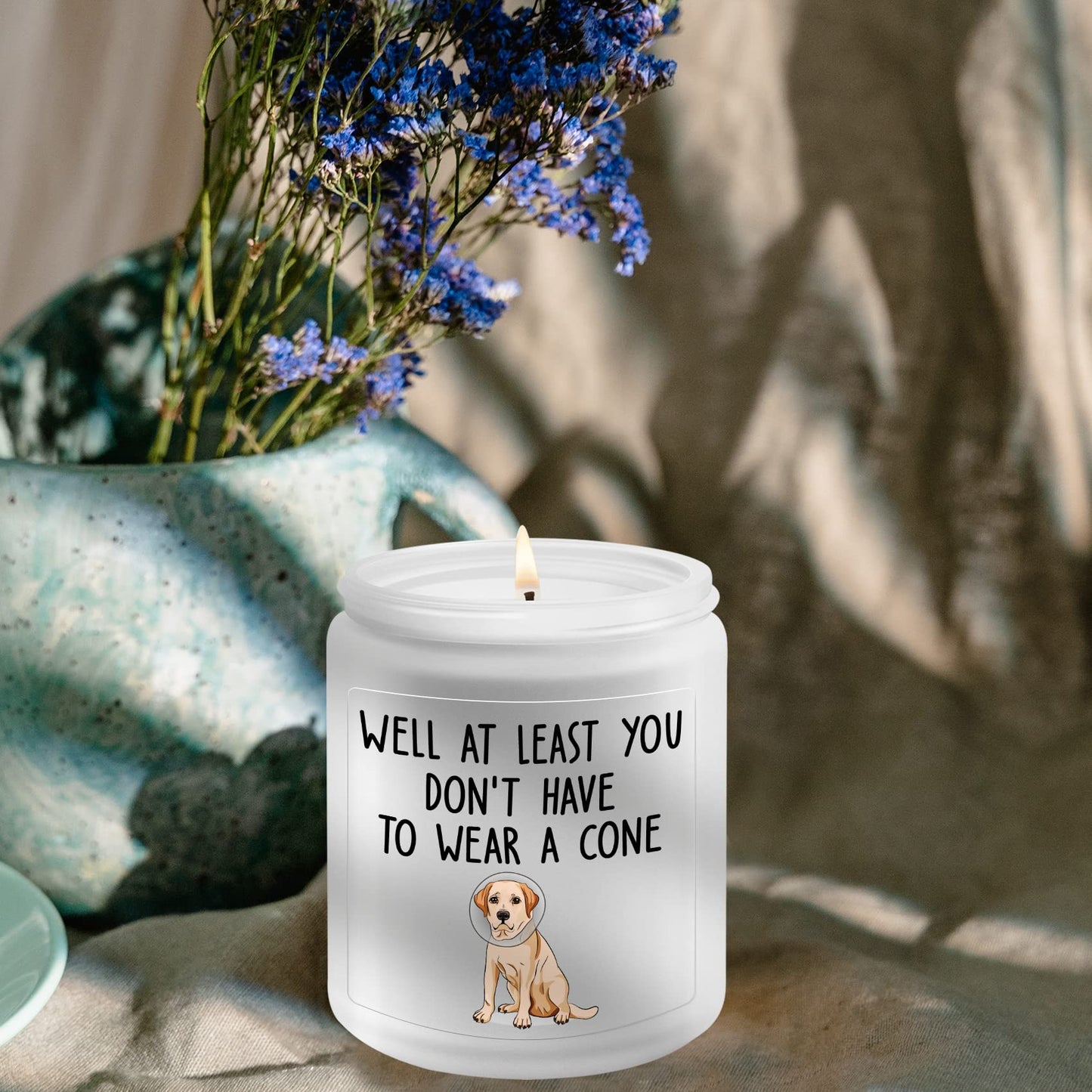 Funny Get Well Soon Gifts: After Surgery Recovery Encouragement Gift for Friends Female Humor Sympathy Candle Gifts for Men Feel Better for Sick Women