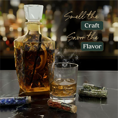 Alcohol Infusion Kit for Whiskey, Tequila, Rum, Gin & Vodka - Including User Manual - Alcohol Gifts for Men - Birthday Gifts for Dad - Drink Making Kit and Cocktail Infusion Set - Crafty Mixologist