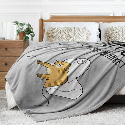 SteadStyle Mothers Day Mom Gifts from Daughter Son, Mom Birthday Gifts Blanket, Mother Presents for Christmas, Valentine's Day, Mothers Day, Fluffy Blanket for Mommy, 60'' x 50'' (Grey)