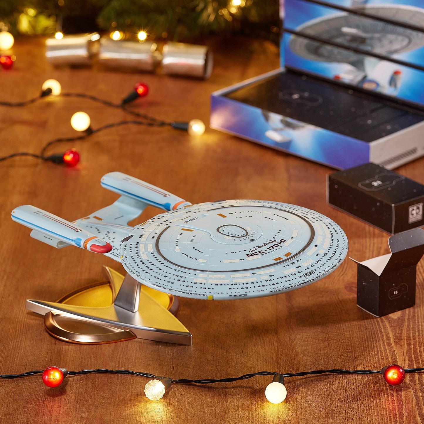 Numskull Star Trek Enterprise Advent Countdown Character Statue – Official Star Trek Merchandise – Unique Limited Edition Collectors Vinyl Gift