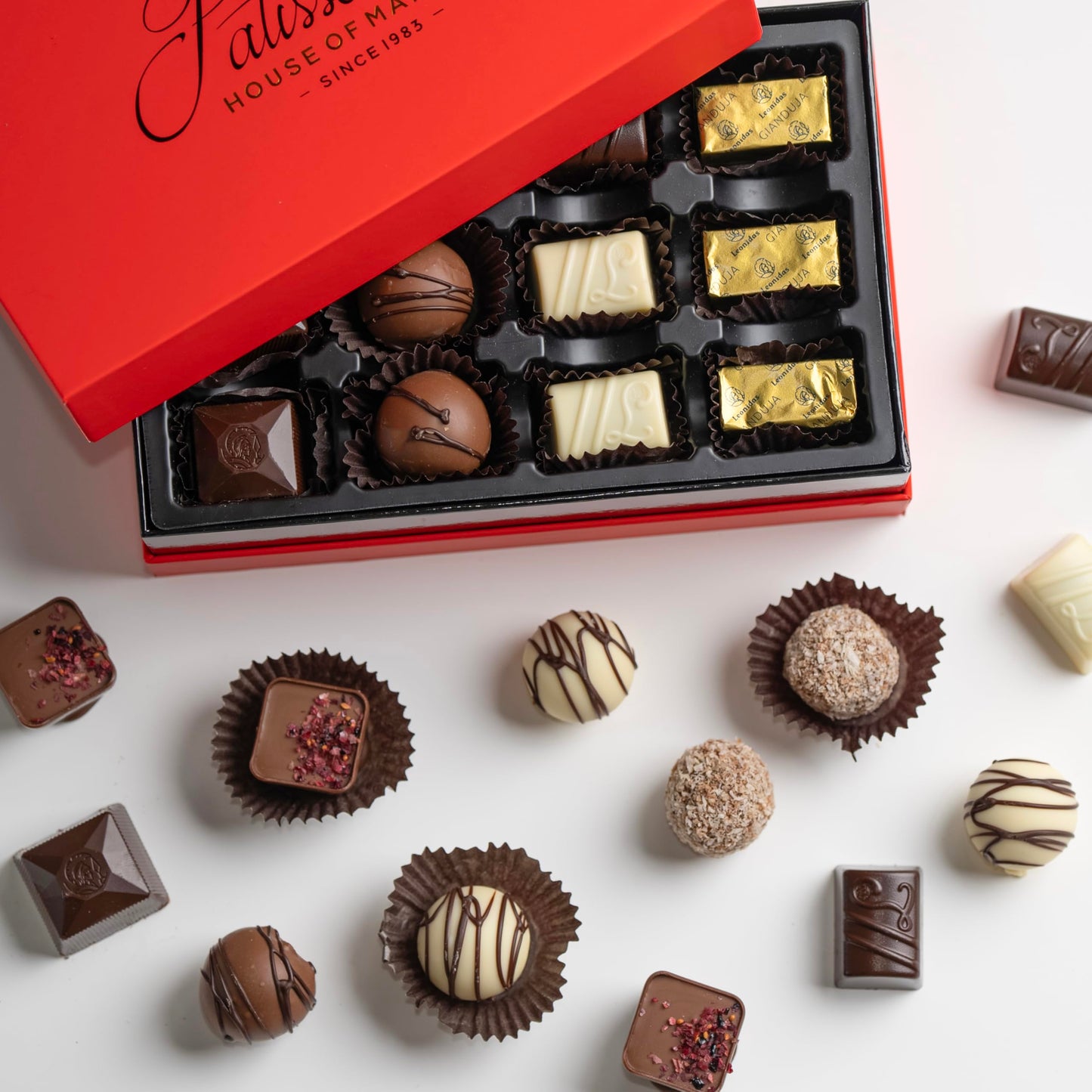 MARKY'S Belgian Chocolates Gift Box – 24 pcs (Pack of 1) – Assorted Chocolate Holiday Box Gourmet Gift