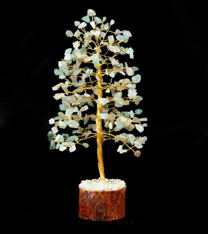 Crocon® Green Jade Healing Crystals Tree Bonsai Desk Decor for Women Home Room Decor Spiritual Gift Meditation Crystals Room & Office Decor Cute House Warming Gifts for Women Mom Birthday her - 10"