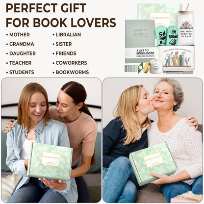 Book Lover Gifts for Women - Book Gifts for Book Lovers Bookish Gift Items - Reading Accessories Books Club Gift Readers Present for Bookworm Mom - Mothers Day Gifts
