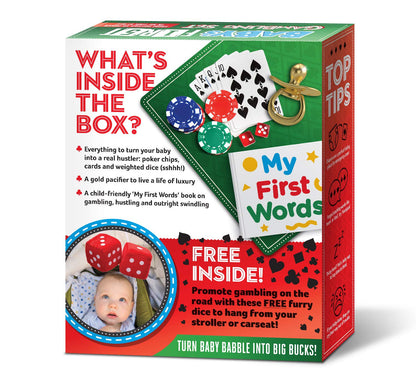 Prank Gift Box - Baby's First Gambling Kit - Perfect Gag Gift and Funny White Elephant Idea …
