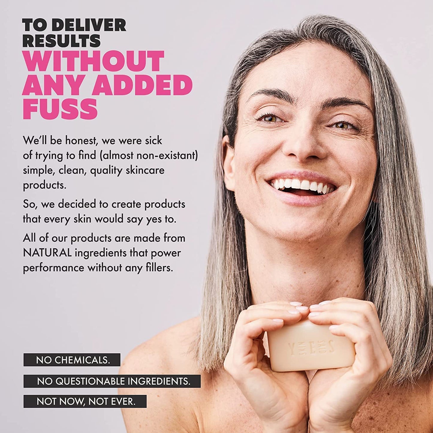 Skin Said Yes Organic Soap Bar (Pack of 8) - Natural Soap Made in Greece | Tripple Milled | Nuorishing Shea Butter, Olive Oil, Lavander and Sandalwood, Aloe Vera & Cucumber Extract