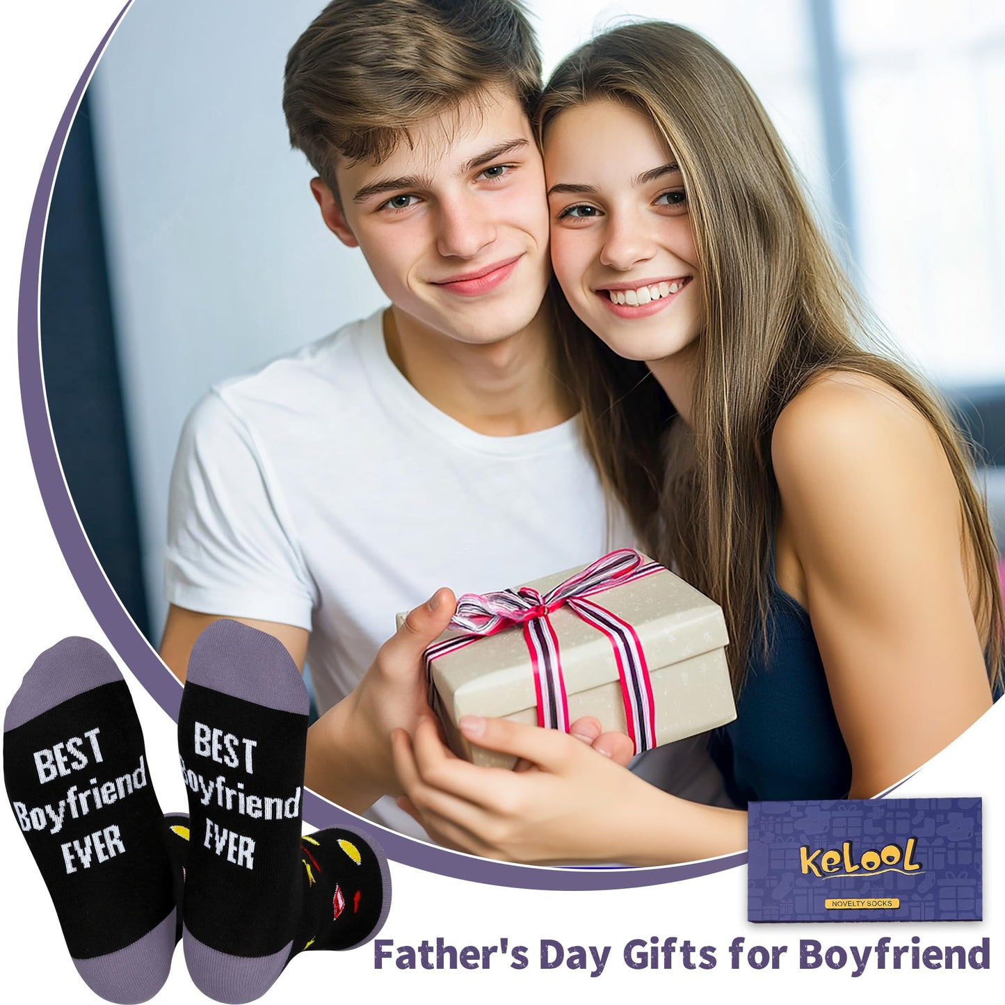 Kelool Fathers Day Socks Gifts for Men Dad Do Not Disturb I'm Gaming Funny Men Sock Gifts From Daughter Wife Son Kids Teen