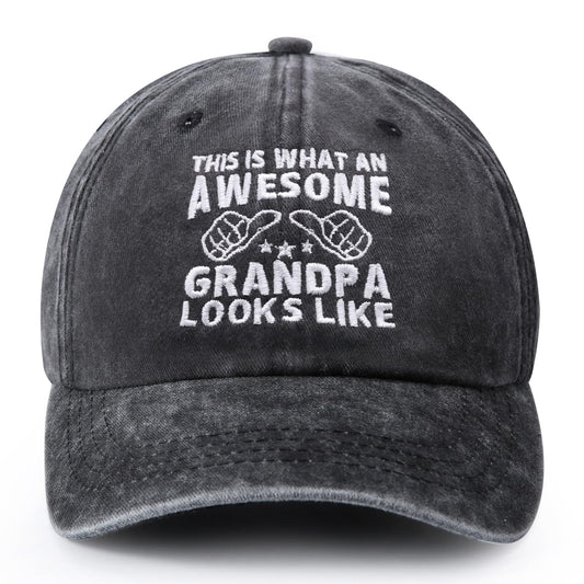 Grandpa Gifts - Hats for Men, Birthday Fathers Grandparents Gifts for Grandfather