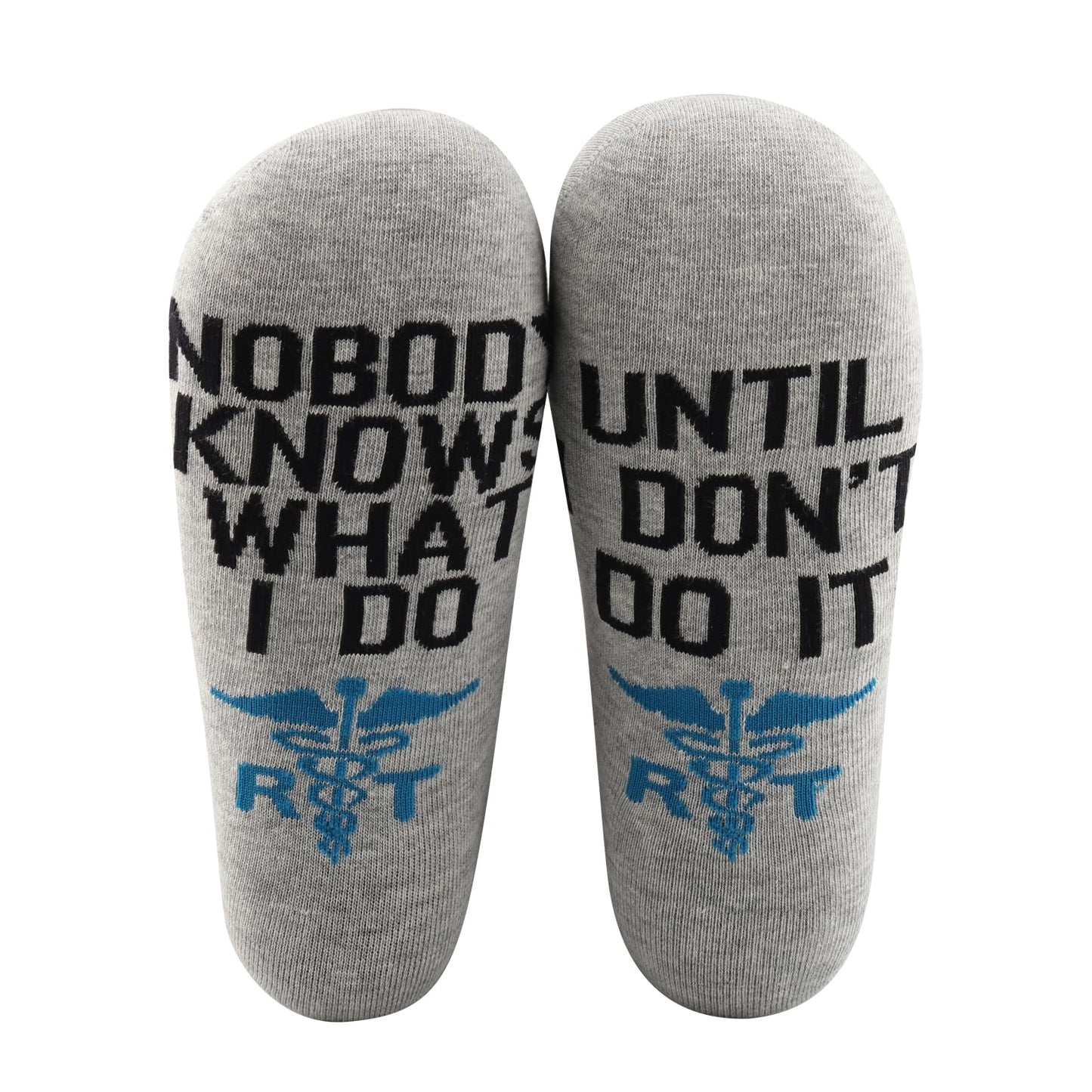 PXTIDY 1 Pair Lung Therapist Socks - Respiratory Therapy Socks for Pulmonology, RT Graduation or Nurse Gift