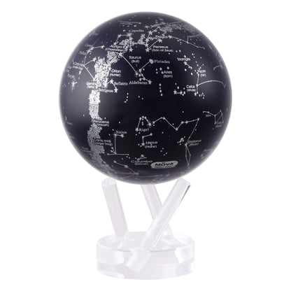 MOVA Globe - Constellations Classic (4.5") | Solar-Powered Star Map for Astronomy Lovers, No Batteries or Cords, Unique Desk Gift