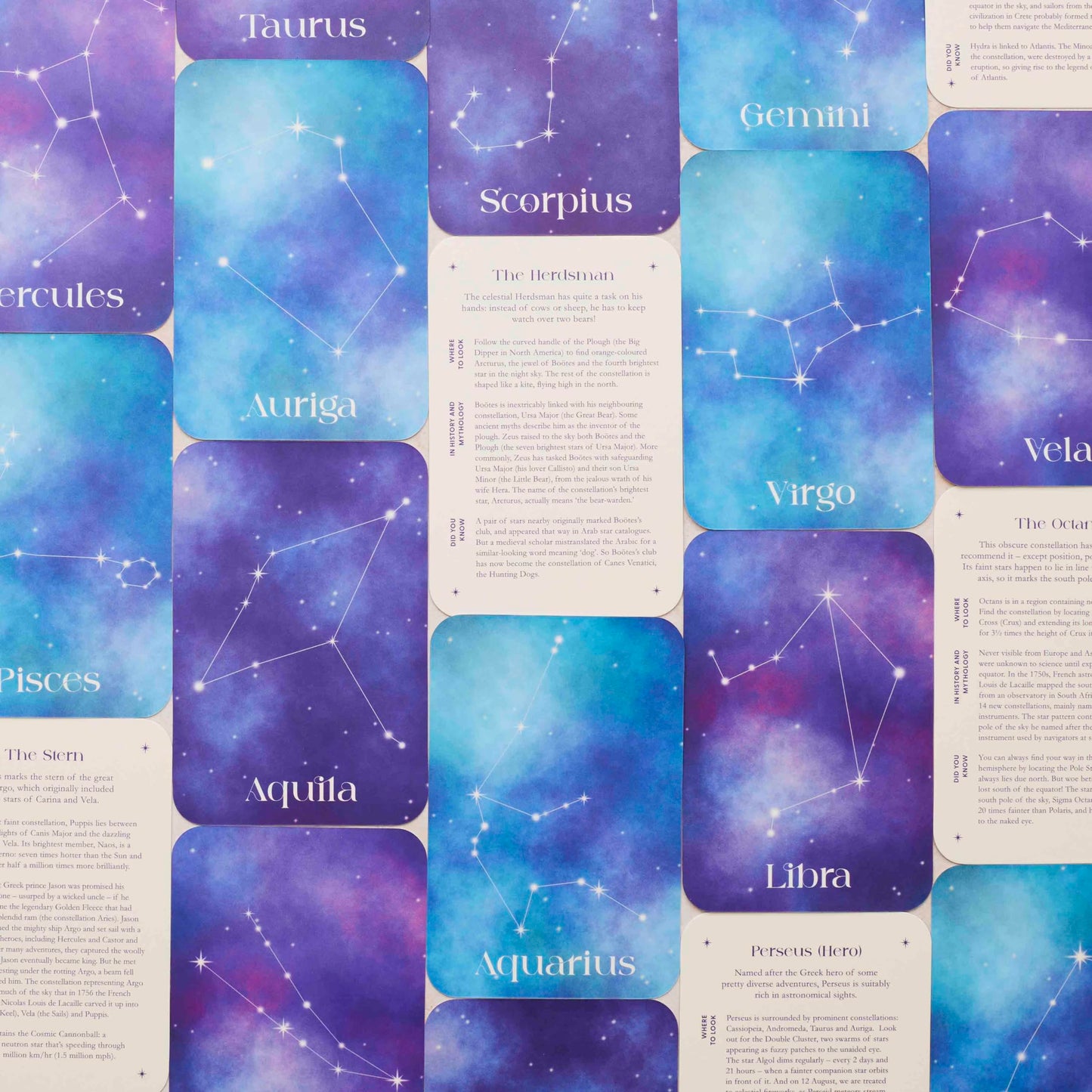 Stargazing Deck: 40 cards to light up your sky: a spotter's guide to the constellations